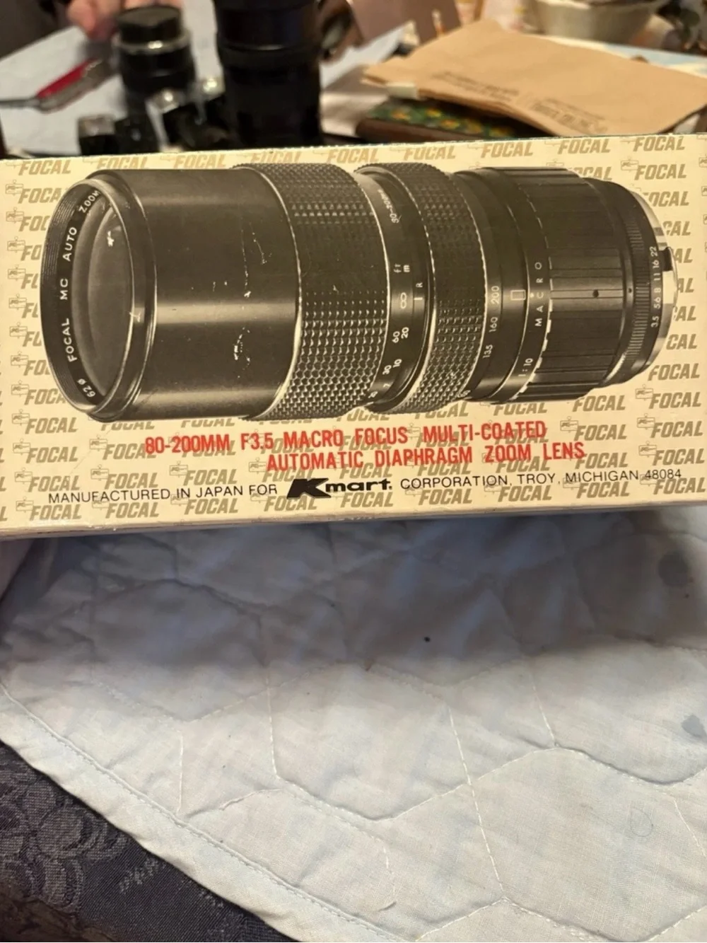 Automatic Diaphragm Multi Coated Lenses 80-200MM F 3.9